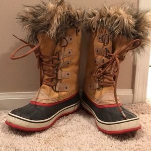 Sorel Tall Fur Boots!